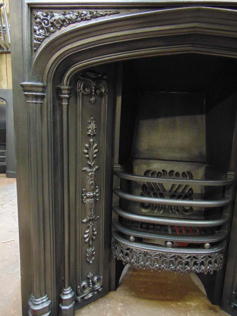 026I-188 - Original Regency Register Grate - Old Fireplaces