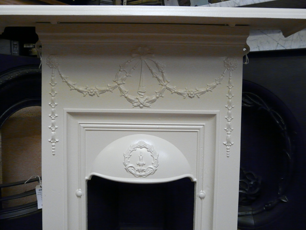 093B Original Victorian / Edwardian Bedroom Fireplace Old Fireplaces