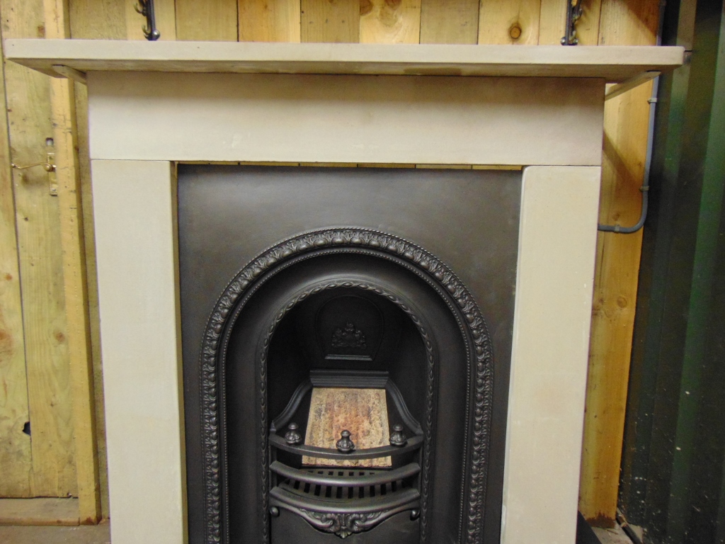 227SS1580 Victorian Stone Fire Surround Old Fireplaces