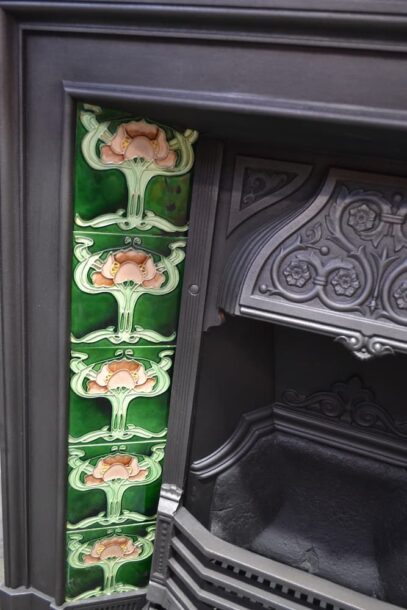Victorian Tiled Combination Fireplace - 4481TC