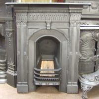 046MC - Victorian Cast Iron Fireplace - Stratford-upon-Avon