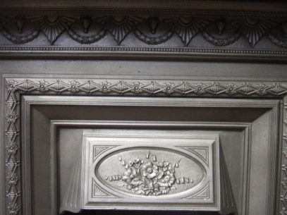 074LC - Victorian Cast Iron Fireplace - Leeds