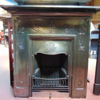 075LC_1771_Antique_Art_Nouveau_Combination_Fireplace