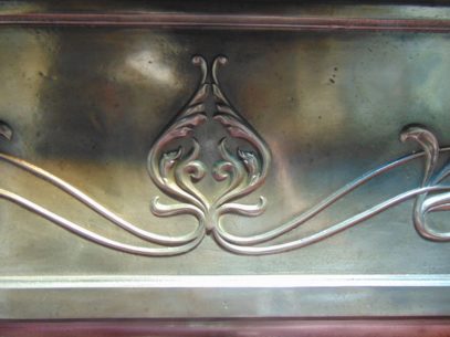 075LC_1771_Antique_Art_Nouveau_Combination_Fireplace