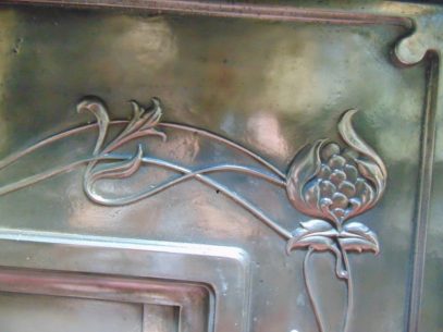 075LC_1771_Antique_Art_Nouveau_Combination_Fireplace