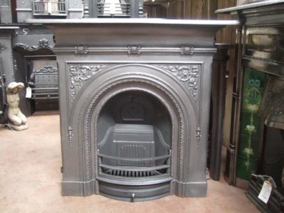 Antique Victorian Fireplace - 076LC 