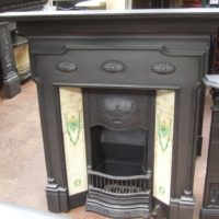 Edwardian Tiled Combination Fireplace - 078TC