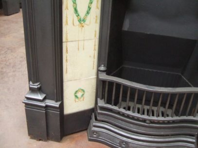 Edwardian Tiled Combination Fireplace - 078TC - Image 4