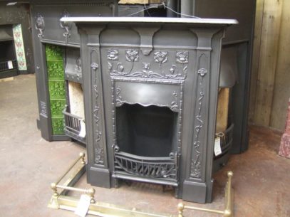 082MC - Original Art Nouveau Fireplace