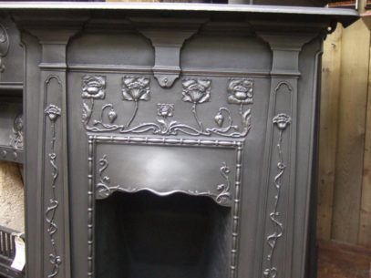 082MC - Original Art Nouveau Fireplace