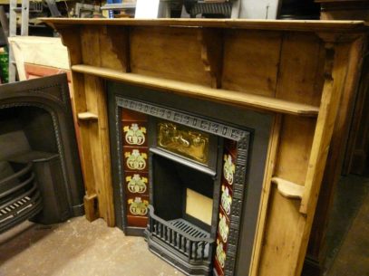 Victorian Pine Fireplace Surround - 096WS