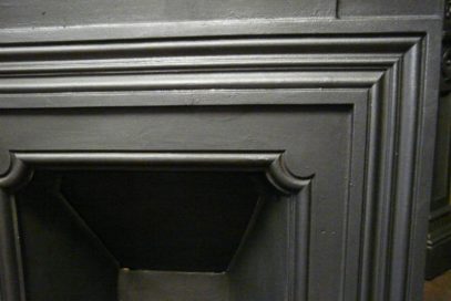 122B - Late-Victorian Cast Iron Bedroom Fireplace - Image 5