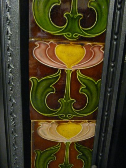 Edwardian_Art_Nouveau_Tiled_Insert_137TI