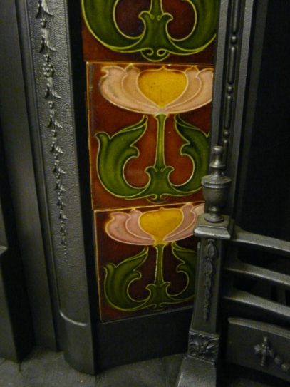 Edwardian_Art_Nouveau_Tiled_Insert_137TI