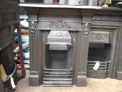 155MC - Victorian Cast Iron Fireplace - St Albans