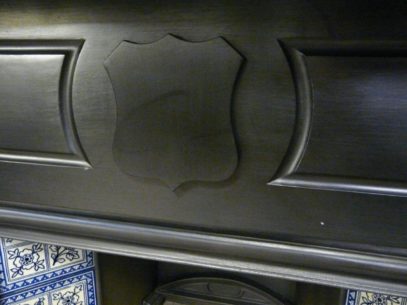Full-Pillared Victorian Slate Fireplace - 157SS - Image 7
