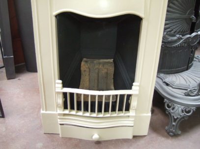 167B - Art Nouveau Bedroom Fireplace in Ivory - Dudley