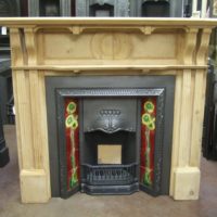 167WS - Late-Victorian / Early-Edwardian Pine Surround