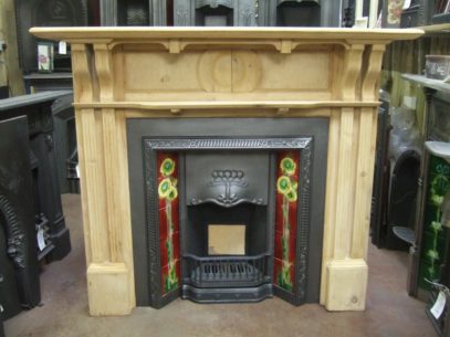 167WS - Late-Victorian / Early-Edwardian Pine Surround