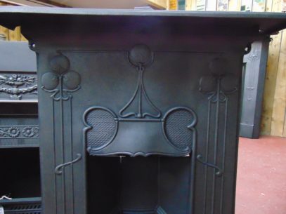 Original Art Nouveau Bedroom Fireplaces 1693B Old Fireplaces.