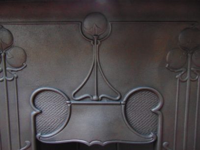 Original Art Nouveau Bedroom Fireplaces 1693B Old Fireplaces.