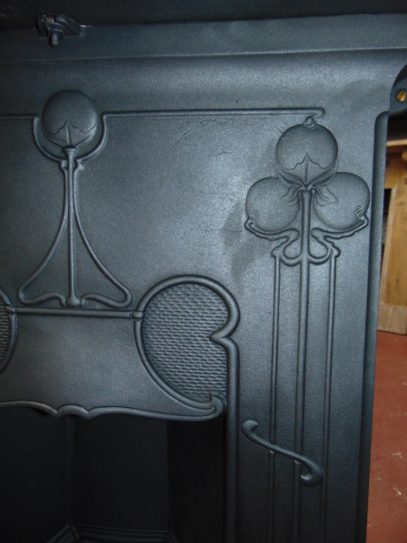 Original Art Nouveau Bedroom Fireplaces 1693B Old Fireplaces.