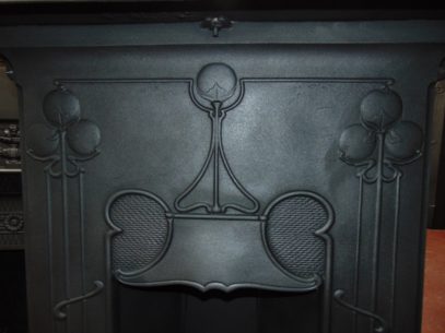 Original Art Nouveau Bedroom Fireplaces 1693B Old Fireplaces.