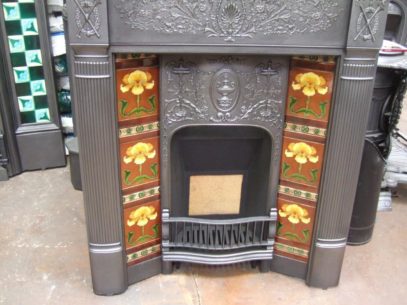 Victorian Tiled Combination Fireplace - 177TC - Image 15