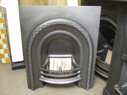 188AI - Victorian Arched Fireplace Insert - Anglesey