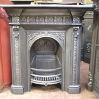 191MC - Victorian Cast Iron Fireplace - Southampton