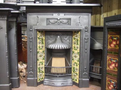 196TC - Victorian Tiled Combination Fireplace