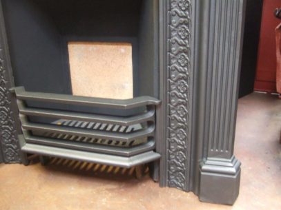 208MC - Original Victorian Cast Iron Fireplace - Birkenhead