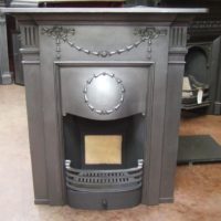 219MC - Edwardian Cast Iron Fireplace