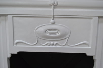 Art Nouveau Cast Iron Fireplace 238MC