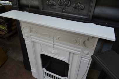 Art Nouveau Cast Iron Fireplace 238MC