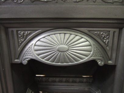 249MC - Victorian Cast Iron Fireplace - Dorchester