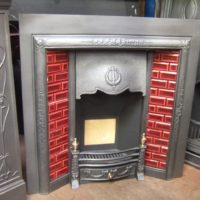 256TI - Edwardian Tiled Fireplace Insert