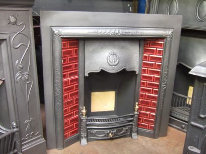 256TI - Edwardian Tiled Fireplace Insert