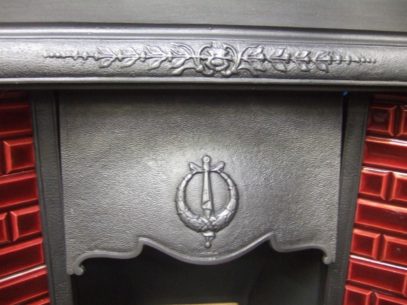 256TI - Edwardian Tiled Fireplace Insert