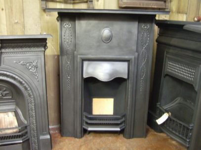257MC - Edwardian Cast Iron Fireplace - Edinburgh