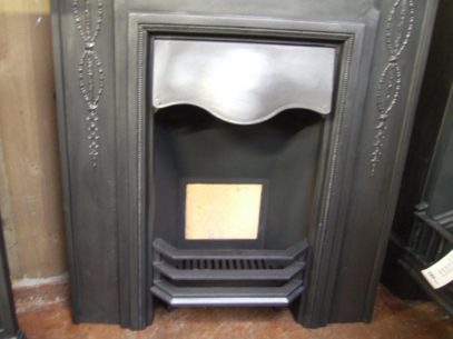 257MC - Edwardian Cast Iron Fireplace - Edinburgh