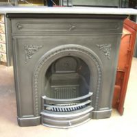261LC - Victorian Cast Iron Fireplace - Stockport