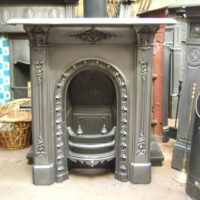 263B - Ealy-Victorian Bedroom Fireplace - Llandudno