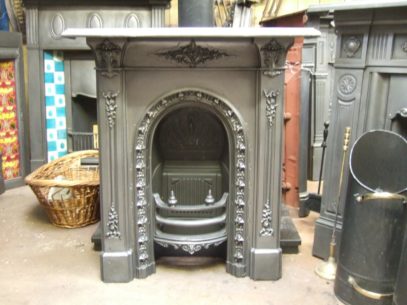 263B - Ealy-Victorian Bedroom Fireplace - Llandudno