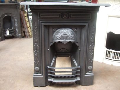 Art Nouveau Cast Iron Fireplace - 278MC-751