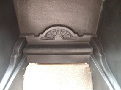 Art Nouveau Cast Iron Fireplace - 278MC-751 - Image 3