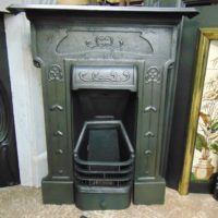 Antique Art Nouveau Bedroom Fireplace 326B Antique Fireplace Company