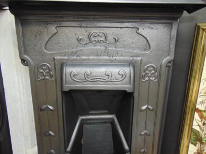 Antique Art Nouveau Bedroom Fireplace 326B Antique Fireplace Company