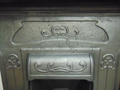 Antique Art Nouveau Bedroom Fireplace 326B Antique Fireplace Company
