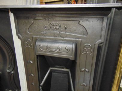 Antique Art Nouveau Bedroom Fireplace 326B Antique Fireplace Company